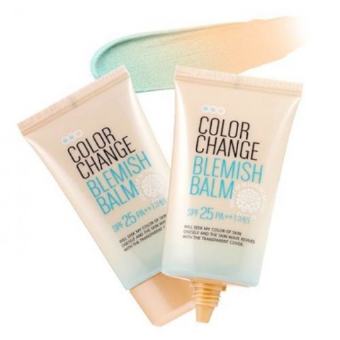 Welcos Матирующий СС-крем для лица Lotus Color Change Blemish Balm, 50 мл.