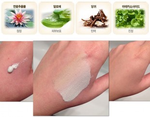 Welcos Матирующий СС-крем для лица Lotus Color Change Blemish Balm, 50 мл.