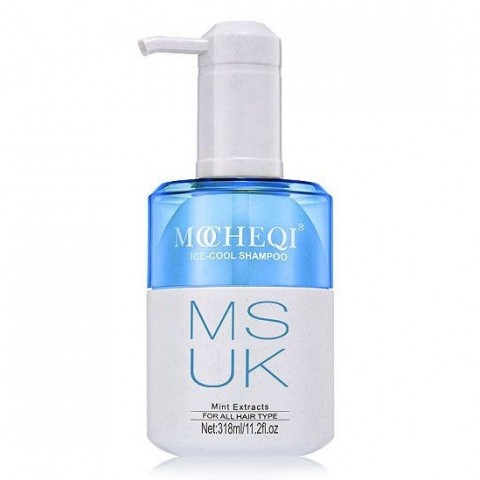 MOCHEQI MUSK Шампунь холодный лед для всех типов волос ICE-COOL SHAMPOO, 318 мл