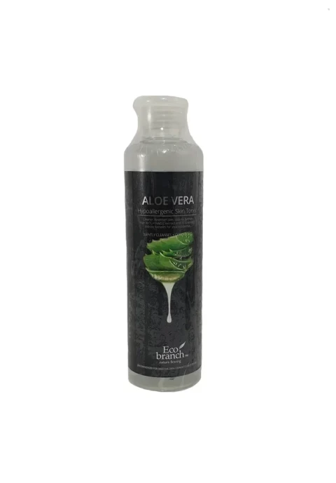 Eco Branch Тоник для лица с экстрактом алоэ Aloe Vera Hypoallergenic Skin Toner, 250 мл