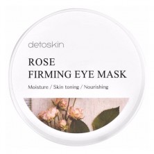 Detoskin Гидрогелевые патчи с экстрактом розы Rose Firming Eye Mask, 60 шт