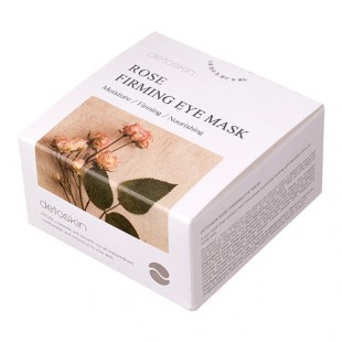 Detoskin Гидрогелевые патчи с экстрактом розы Rose Firming Eye Mask, 60 шт