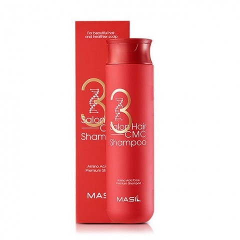 Восстанавливающий шампунь Masil с аминокислотами 3 Salon Hair Cmc Shampoo, 300 мл.