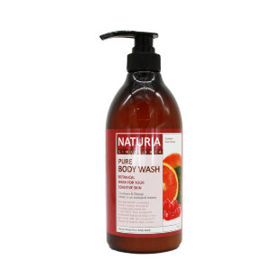 Evas Naturia Гель для душа c апельсином и клюквой Pure Body Wash Cranberry & Orange