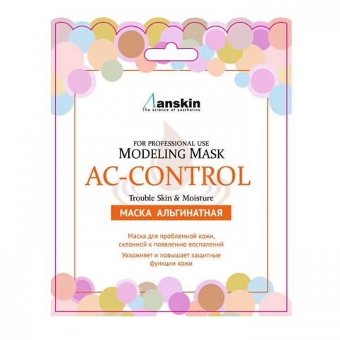 Альгинатная маска для проблемной кожи Anskin AC Control Modeling Mask, 25 гр.