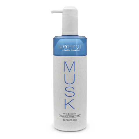 MOCHEQI MUSK Шампунь холодный лед для всех типов волос ICE-COOL SHAMPOO, 738 мл