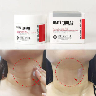 Medi-Peel Подтягивающий крем для шеи с пептидами Naite Thread Neck Cream, 1.5 мл.