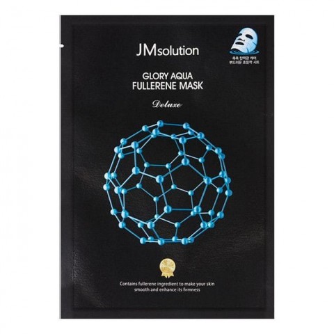 JMsolution Антиоксидантная маска с фуллереном и пептидами Glory Aqua Fullerene Mask Deluxe