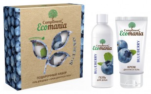 Compliment Ecomania Подарочный набор для тела с ароматом голубики