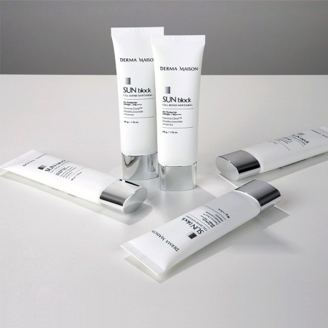 Medi-Peel Солнцезащитный осветляющий крем для восстановления клеток Derma Maison Sun Block Cell Repair Whitening SPF 50+ PA++++, 50 мл