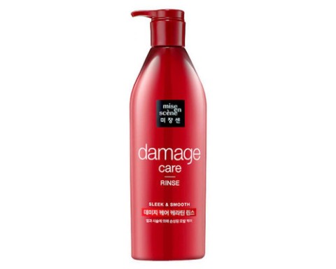Кондиционер ополаскиватель для поврежденных волос Mise-en-Scene Damage Care Sleek and Smooth Rinse, 680 мл.