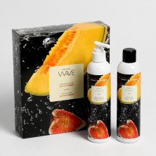 Organic Wave Подарочный набор для тела с ароматом дыни и инжира Melon & Inzhir