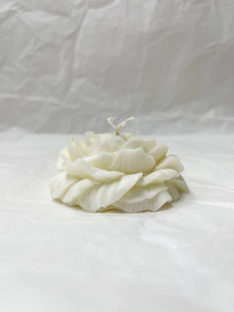 BE HAPPY Соевая свеча ручной работы "пион"