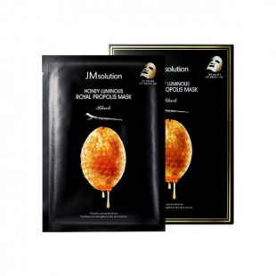 JMsolution Тканевая маска для лица с медом Honey Luminous Royal Propolis Mask