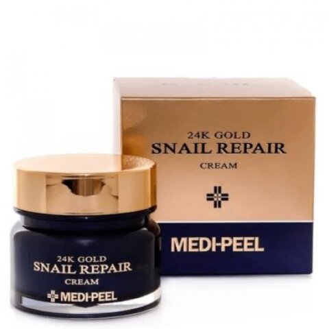 Medi-Peel Крем премиум для лица с улиткой и 24К золотом Luxury 24K Gold Snail Cream