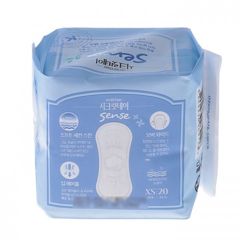 Ежедневные ультратонкие дышащие прокладки Secret Day Sense, 20 шт. 