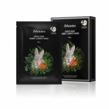 JMSOLUTION Успокаивающая тканевая маска с экстрактом моркови Green Dear Rabbit Carrot Mask Pure
