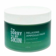 I`m Sorry For My Skin Подушечки косметические, пропитанные тоником РАССЛАБЛЕНИЕ I'm Sorry for My Skin Relaxing Ampoule Pads, 140 мл