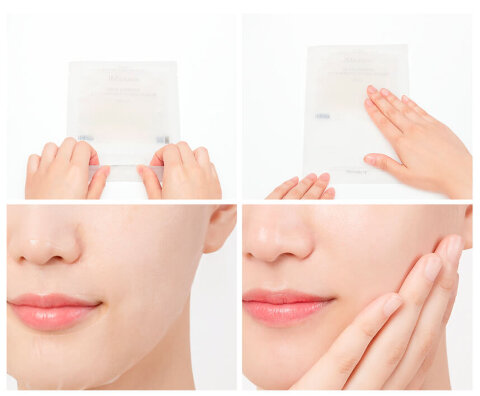 JMsolution Тканевая ампульная маска для лица Water Luminous SOS Ampoule Double In Mask