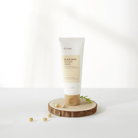 iUnik Восстанавливающий крем для лица с улиткой Black Snail Restore Cream