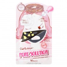 Elizavecca Тканевая маска для проблемной кожи 3-Step Pore Solution Super Elastic Mask Sheet