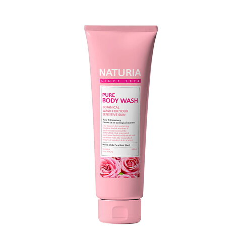 Evas Naturia Гель для душа с розой и розмарином Pure Body Wash Rose & Rosemary