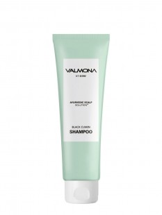 Шампунь против выпадения волос Evas Valmona Аюрведа с черным тмином Ayurvedic Scalp Solution Black Cumin Shampoo, 100 мл.