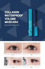 Enough Объемная водостойкая тушь для ресниц с коллагеном Collagen Waterproof Volume Mascara