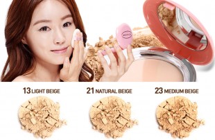 Увлажняющая пудра для лица Rivecowe Beyond Beauty Moisture Twoway Cake SPF 40 РА++, 23 тон