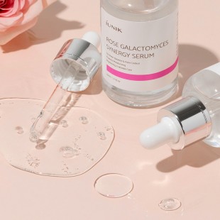 iUNIK Сыворотка для лица с розовой водой и галактомисисом Rose Galactomyces Synergy Serum, 50 мл.