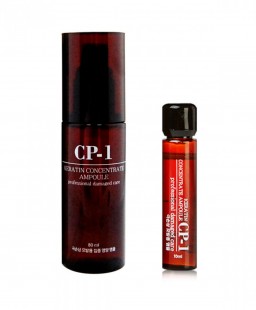 Концентрированная эссенция для поврежденных волос Esthetic House CP-1 с кератином Keratin Concentrate Ampoule, 80 мл
