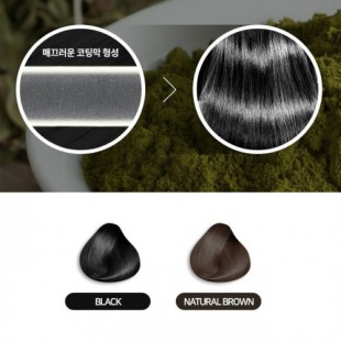 Краска для волос быстрого действия Lador с натуральным составом Eco Seven Minutes Color Cream, Natural Brown