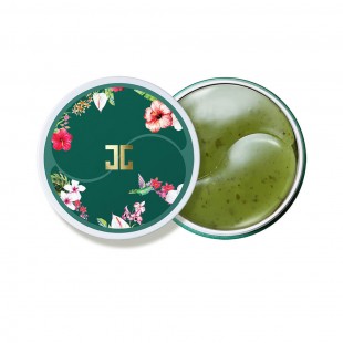 Гидрогелевые патчи для век JayJun с лепестками зелёного чая Green Tea Eye Gel Patch, 60 шт.