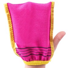 Shower Towel Мочалка-варежка скрабирующая для душа на резинке Body Glove Towel, цвет в ассортименте, 1 шт.