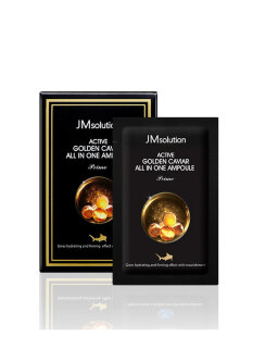 JMsolution Ампульная восстанавливающая сыворотка с икрой и золотом Active Golden Caviar All In One Ampoule, 2 мл