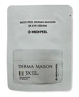 Омолаживающий крем для кожи вокруг глаз Medi-Peel со стволовыми клетками и пептидами Derma Maison 3X Eye Cream, 1.5 мл.