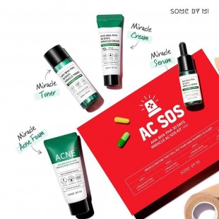 SOME BY MI Набор Мини-форматов для чувствительной кожи Aha-Bha-Pha 30 Days Miracle Ac S.O.S KIT