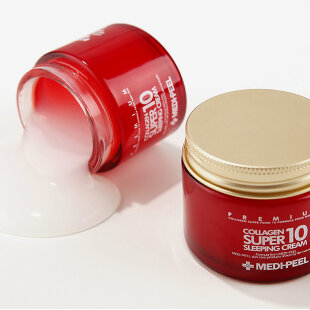 Medi-Peel Крем маска ночная для лица с коллагеном Collagen Super 10 Sleeping Cream, 70 мл