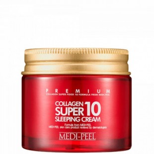 Medi-Peel Крем маска ночная для лица с коллагеном Collagen Super 10 Sleeping Cream, 70 мл