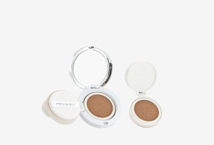 PRIVIA Восстанавливающий СС крем-кушон Privia All in one CC Cushion, Тон 21, со сменным блоком 14+14 гр.
