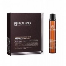 Филлер для восстановления волос Floland с кератином Premium Keratin Change Ampoule, 13 мл.