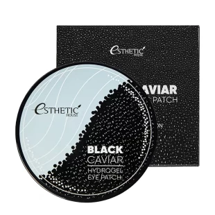 Esthetic House Гидрогелевые патчи для глаз с чёрной икрой Black Caviar Hydrogel Eye Patch, 60 шт.