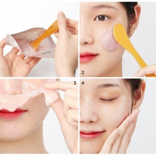 JMsolution Альгинатная маска для лица с розой Glow Luminous Flower Home Esthetic Modeling Mask