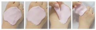 Альгинатная охлаждающая маска для проблемной и чувствительной кожи Anskin с мятой Cool-ice modelling mask, 240 гр.