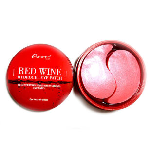 Esthetic House Гидрогелевые патчи для глаз с красным вином Red Wine Hydrogel Eye Patch, 60 шт.