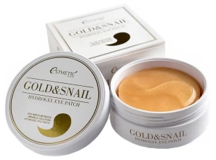 Esthetic House Гидрогелевые патчи для глаз с золотом и улиткой Gold & Snail Hydrogel Eye Patch, 60 шт.