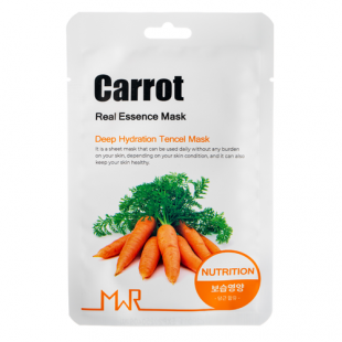 Yu.r MWR Маска тканевая для лица с экстрактом моркови Carrot Sheet Mask
