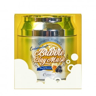 Esthetic House Очищающая пузырькова маска для лица с углем Esthetic Formula Carbonated Bubble Clay Mask
