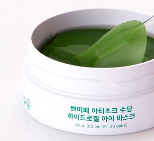 Petitfee Гидрогелевые успокаивающие патчи для глаз с артишоком Artichoke Soothing Hydrogel Eye Mask