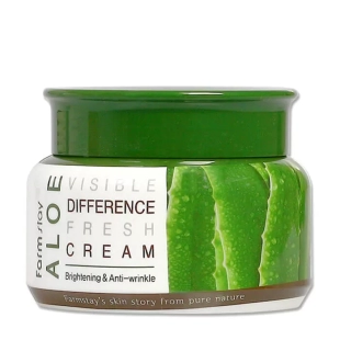 FARM STAY Увлажняющий крем для лица с экстрактом алоэ вера Visible Difference Fresh Cream Aloe, 100 мл